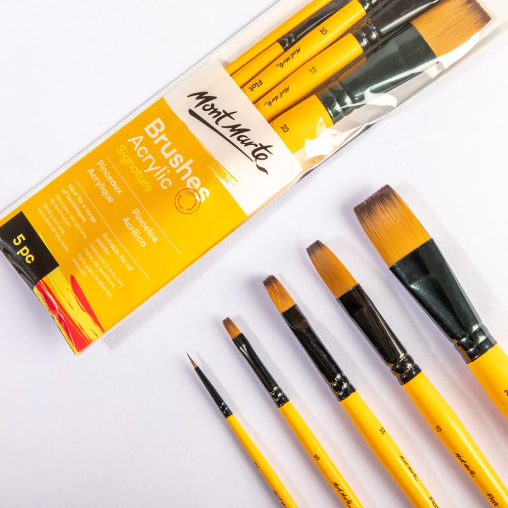 Acrylic Brushes Signature 5pc - Image 2