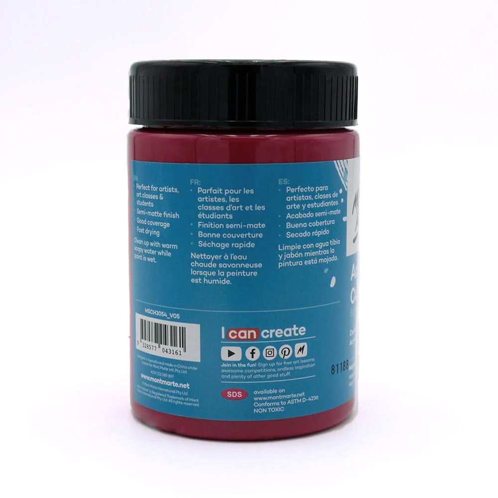 Acrylic Colour Paint Signature 300ml (10.1 US fl.oz) - Magenta - Image 2