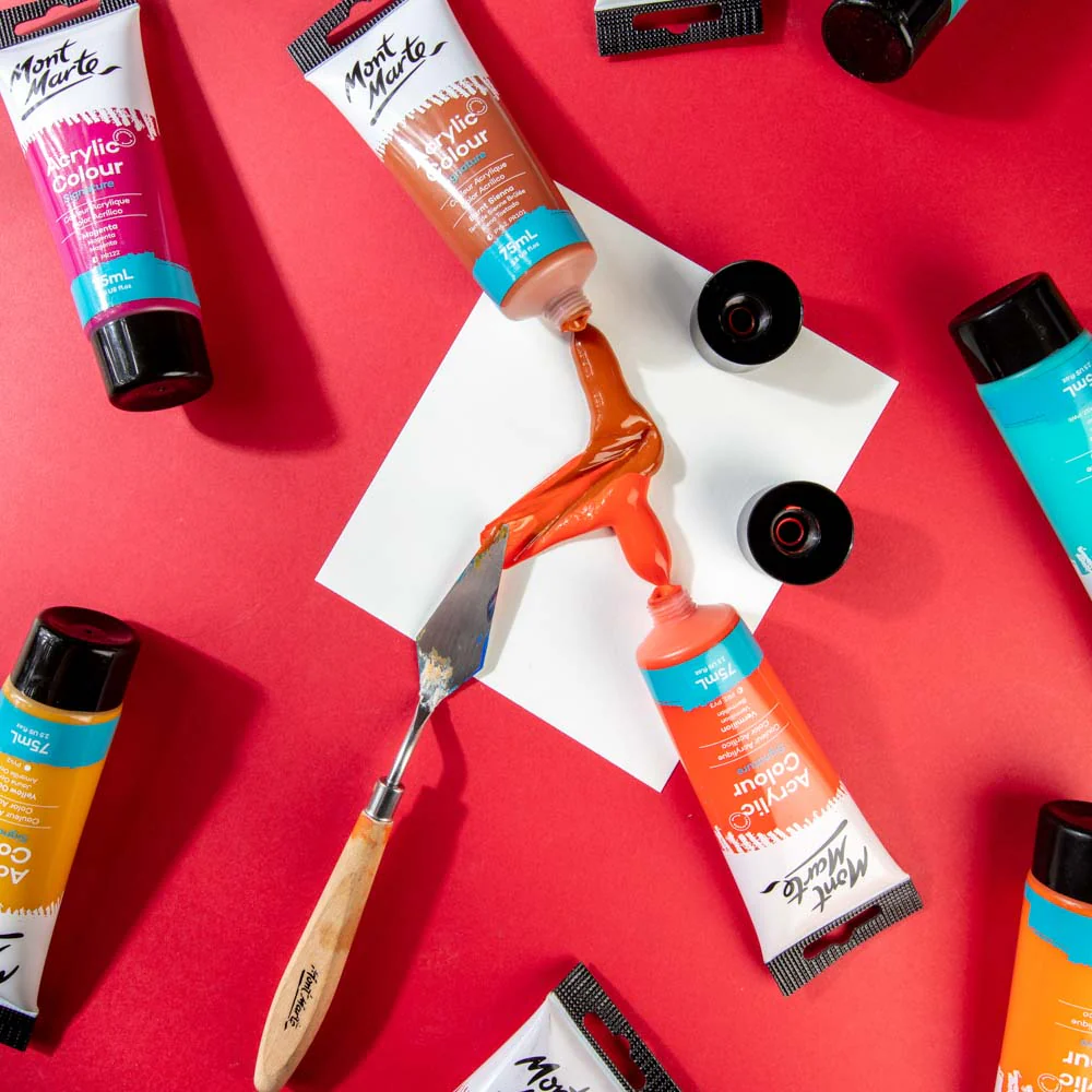 Acrylic Colour Paint Signature 75ml (2.5 US fl.oz) Tube - Burnt Sienna - Image 6