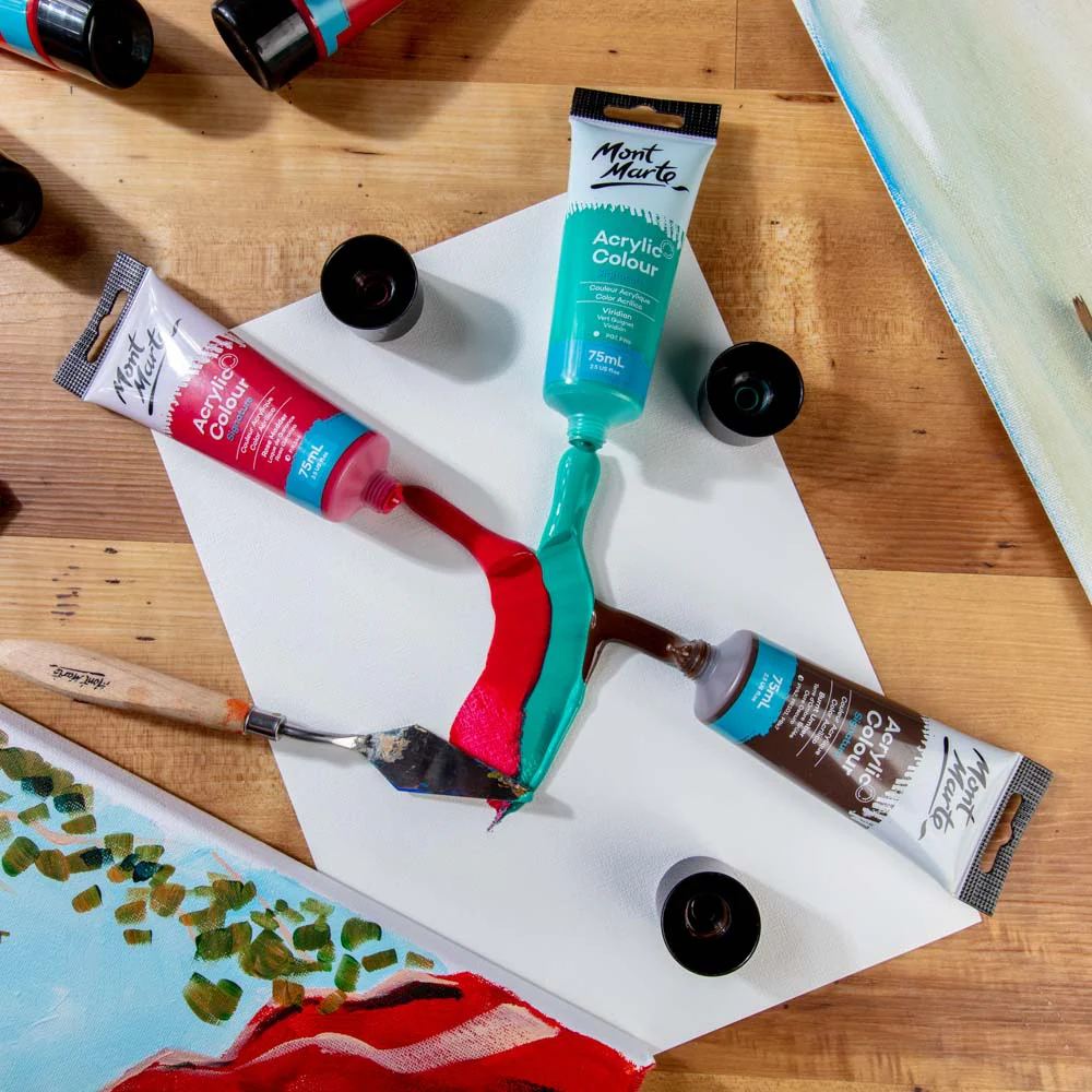 Acrylic Colour Paint Signature 75ml (2.5 US fl.oz) Tube - Burnt Umber - Image 6