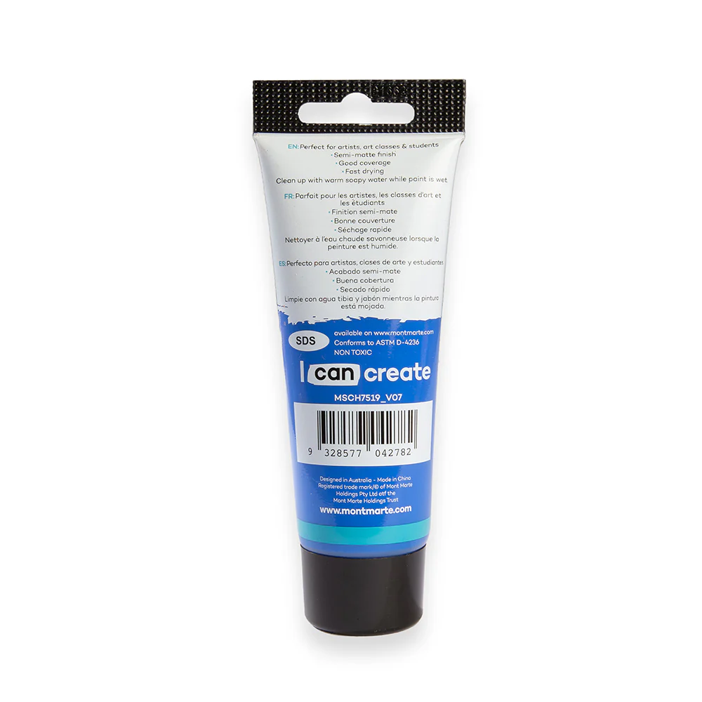 Acrylic Colour Paint Signature 75ml (2.5 US fl.oz) Tube - Cobalt Blue - Image 4