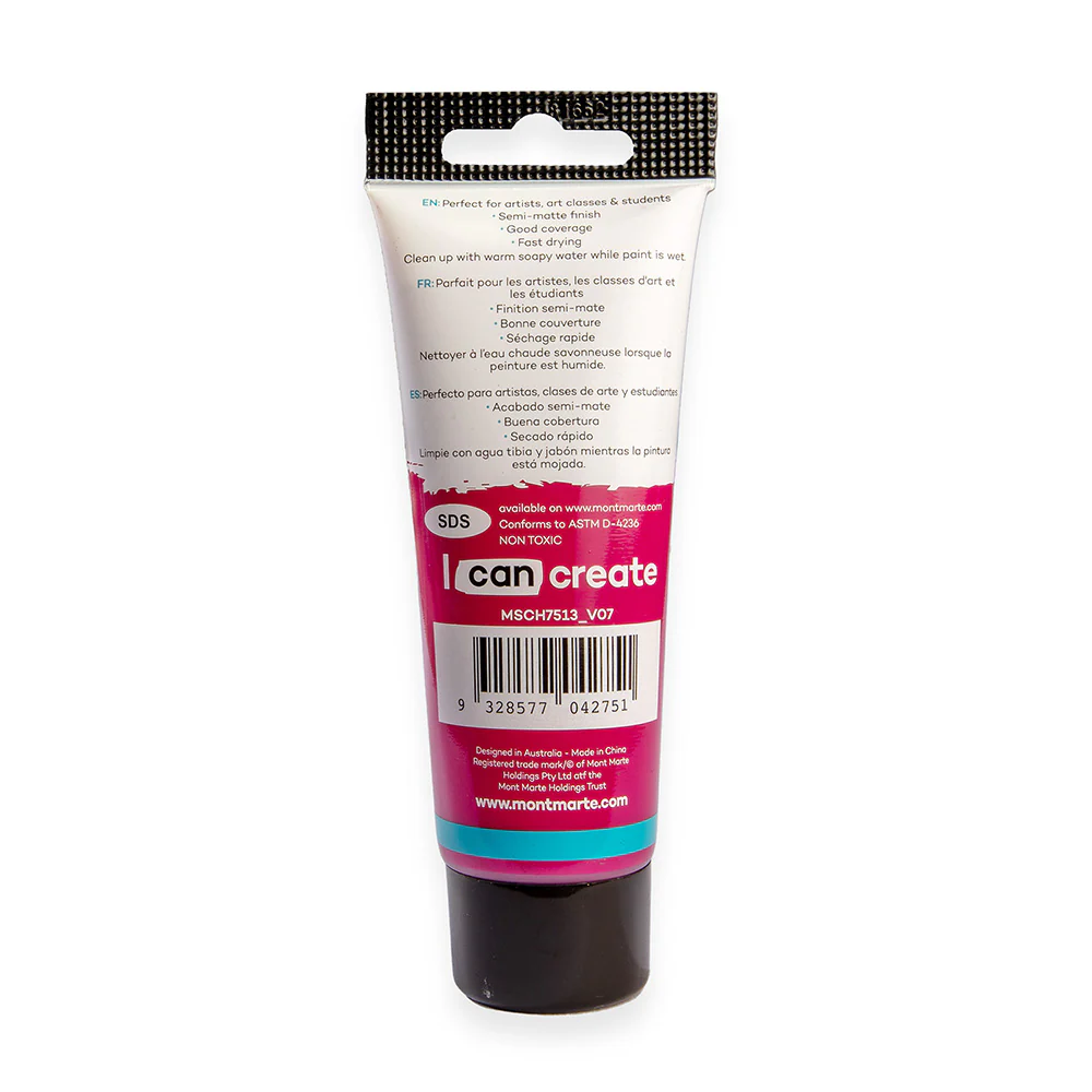Acrylic Colour Paint Signature 75ml (2.5 US fl.oz) Tube - Magenta - Image 4