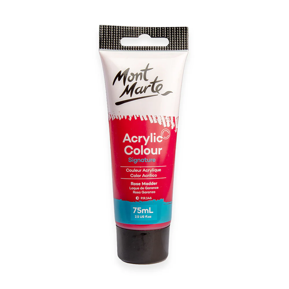 Acrylic Colour Paint Signature 75ml (2.5 US fl.oz) Tube - Rose Madder