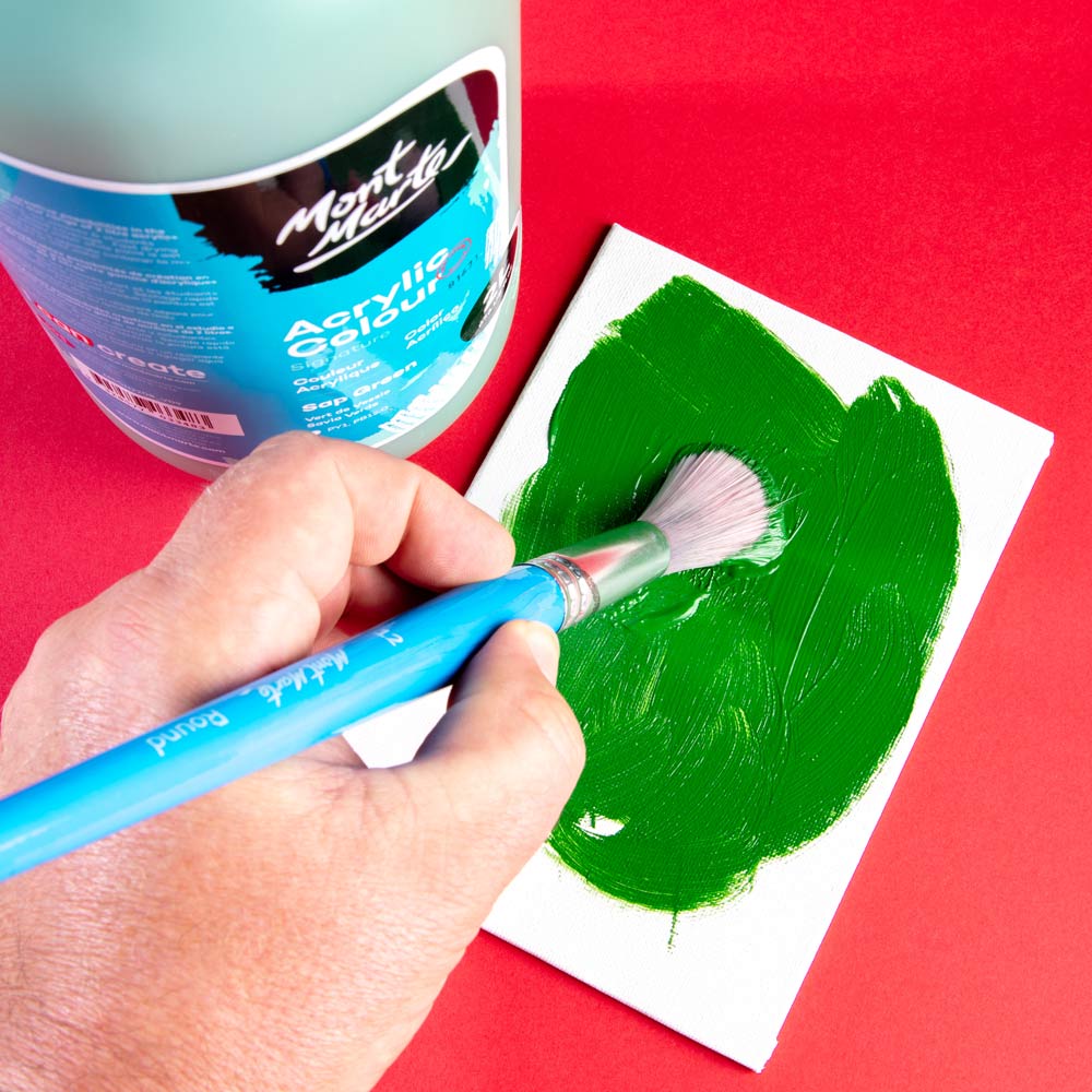 Acrylic Colour Paint Signature 2L (67.6 US fl.oz) Bottle – Sap Green - Image 8
