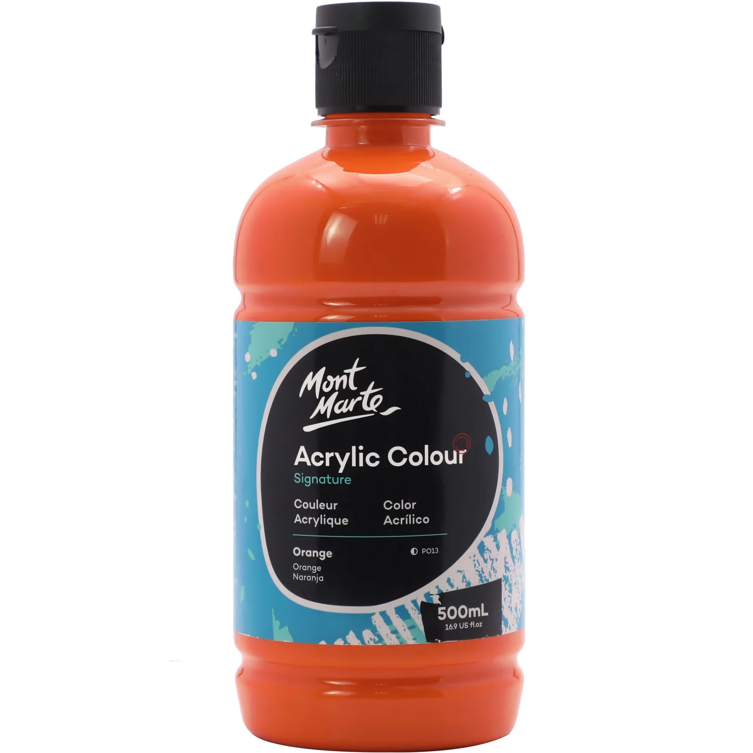Acrylic Colour Signature 500ml (16.9 US fl.oz) - Orange
