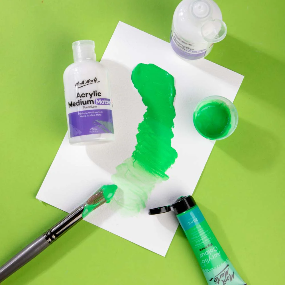 Acrylic Medium Matte Premium 135ml (4.6 US fl.oz) - Image 6