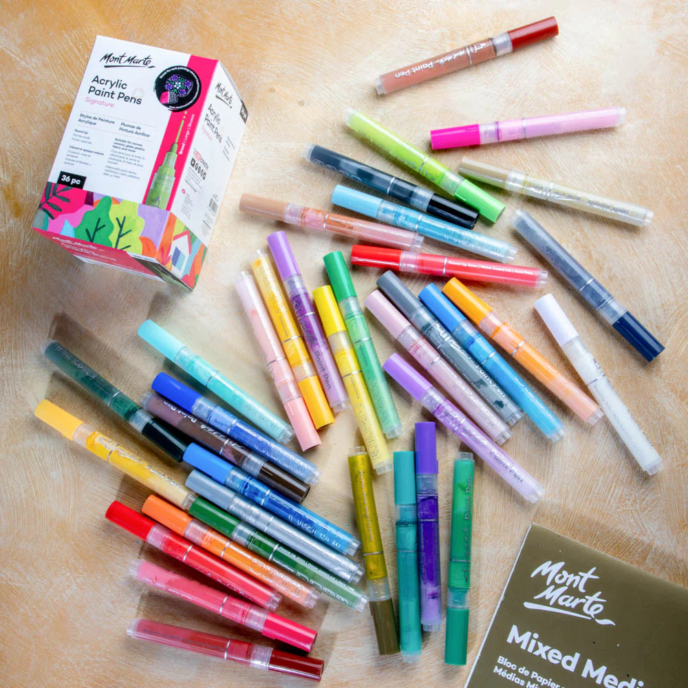 Acrylic Paint Pens Broad Tip Signature 36pc - Image 10