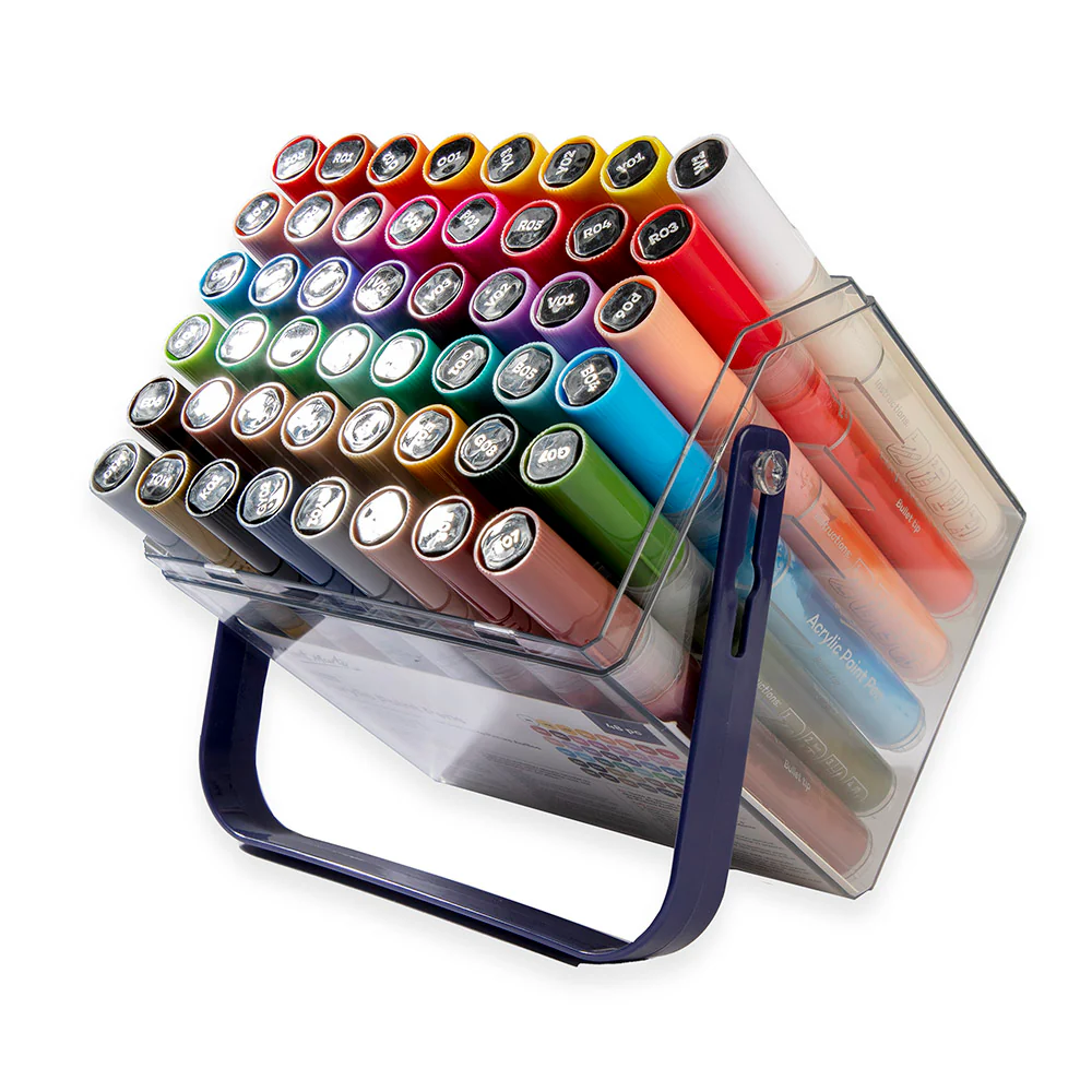 Acrylic Paint Pens in Case Broad Tip Signature 48pc - Image 9