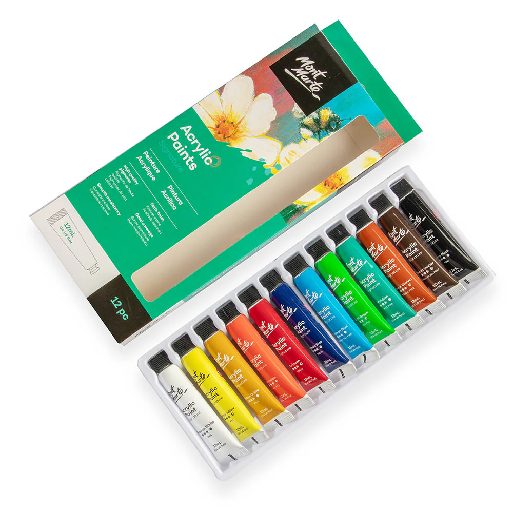 Acrylic Paints Signature 12pc x 12ml (0.4 fl.oz) - Image 2