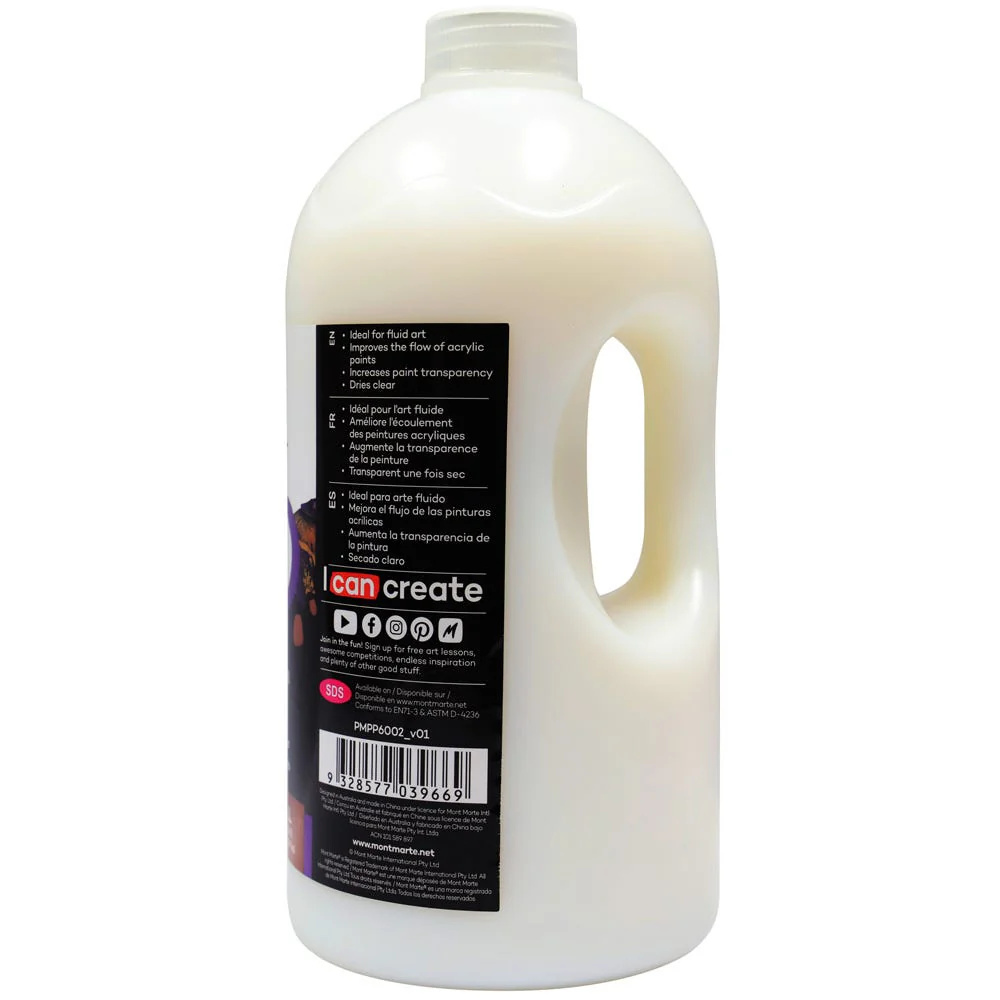 Acrylic Pouring Medium Premium 1L (33.8 US fl.oz) - Image 2