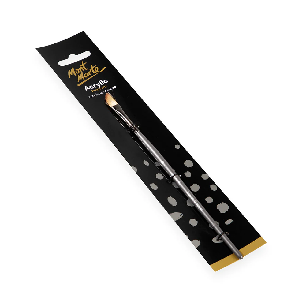 Artist Acrylic Brush Premium Taklon Dagger 1/8 - Image 2