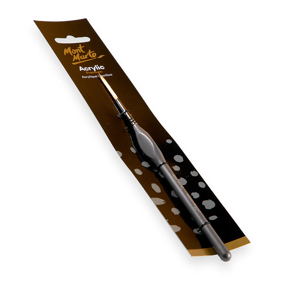 Artist Acrylic Brush Premium Taklon Rigger 3 - Image 2