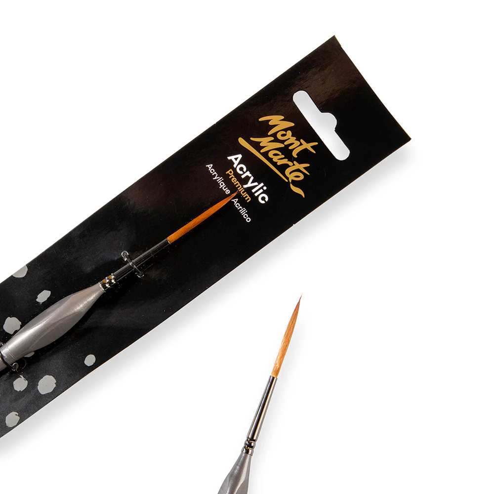 Artist Acrylic Brush Premium Taklon Rigger 3 - Image 3