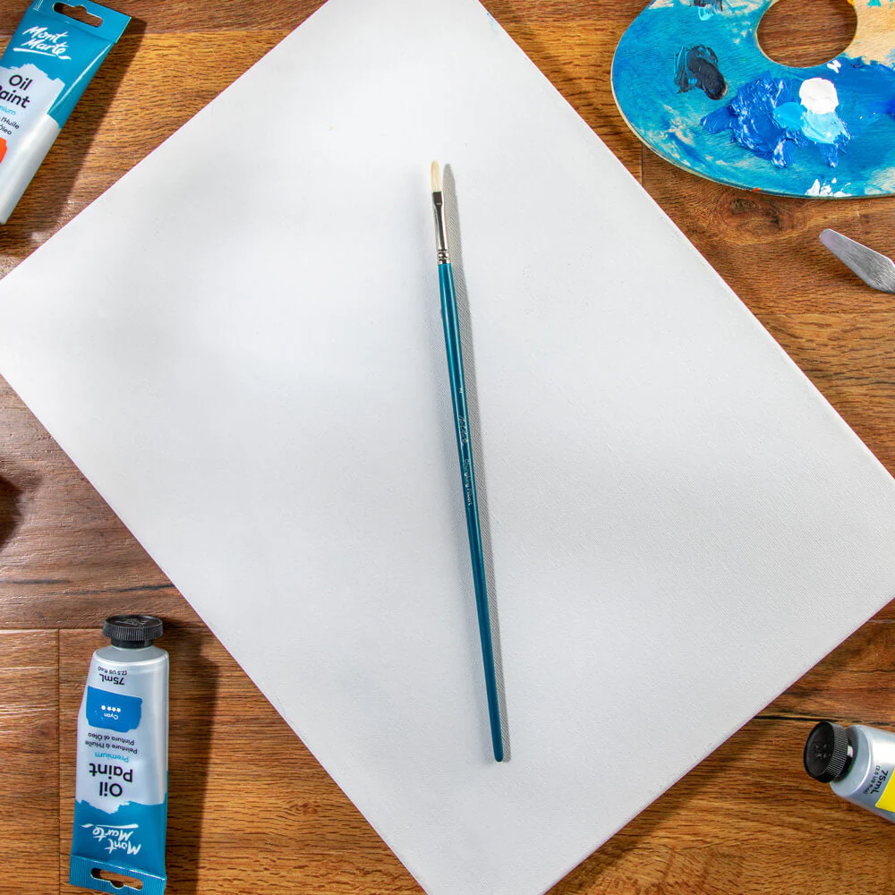 Artist Oil Brush Premium Chungking Filbert 2 - Image 5