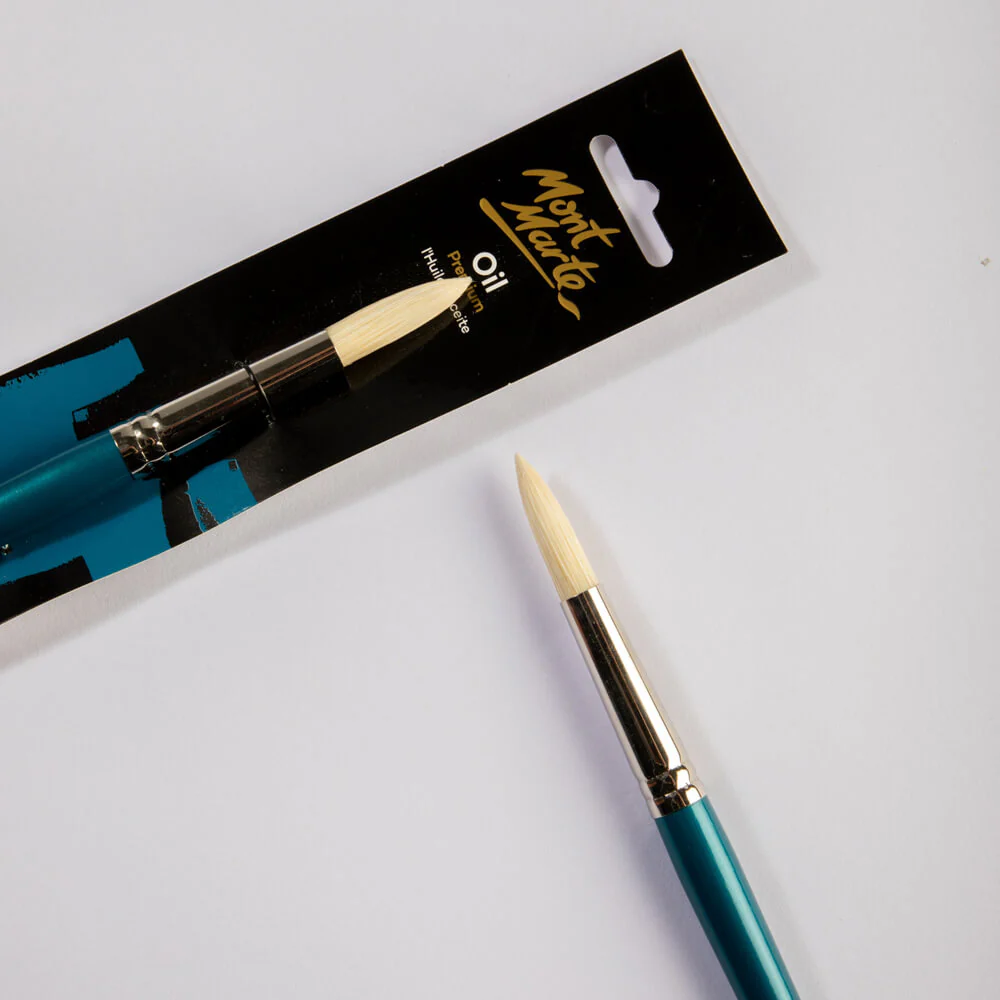 Artist Oil Brush Premium Chungking Round 16 - Image 2