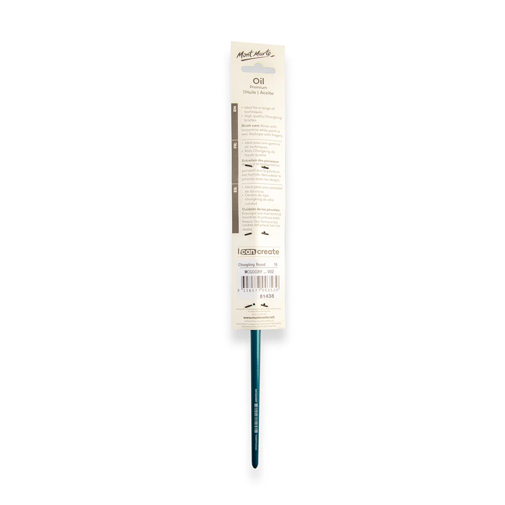 Artist Oil Brush Premium Chungking Round 16 - Image 4