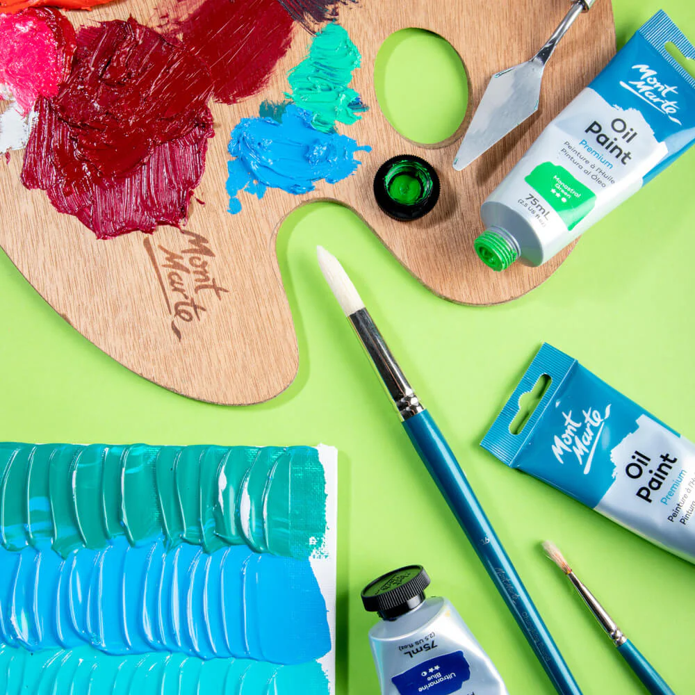 Artist Oil Brush Premium Chungking Round 16 - Image 8