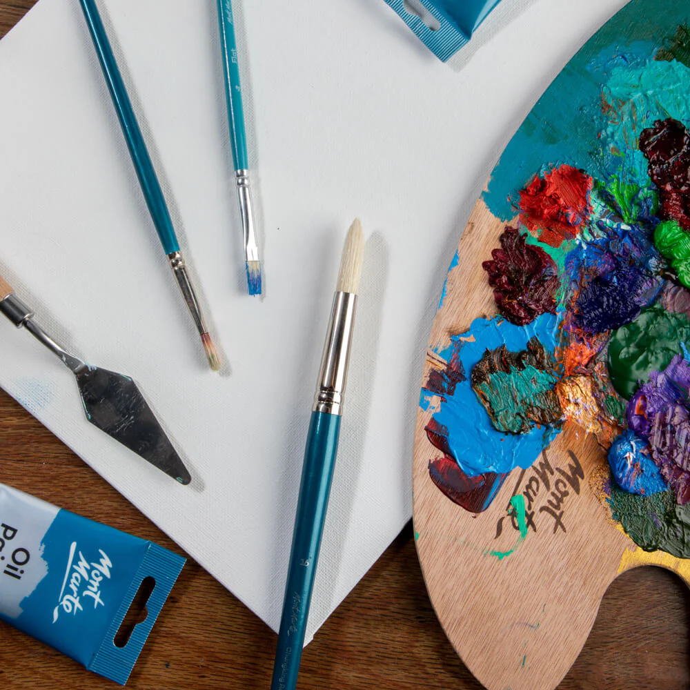 Artist Oil Brush Premium Chungking Round 16 - Image 9