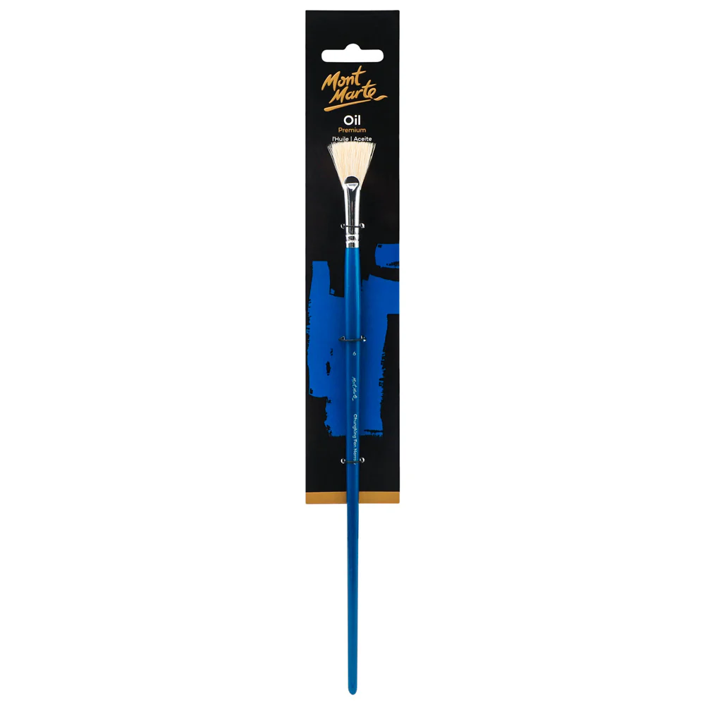 Artist Oil Brush Premium Chungking Fan Narrow 6