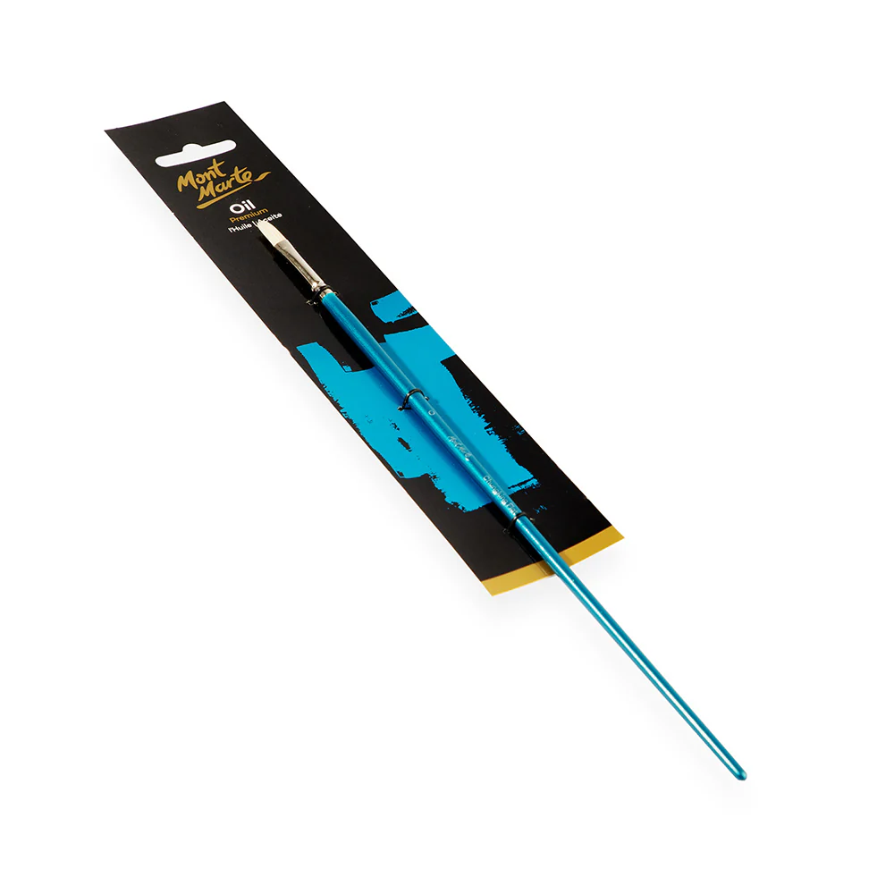 Artist Oil Brush Premium Chungking Flat 0 - Image 3