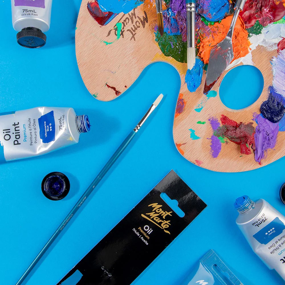 Artist Oil Brush Premium Chungking Flat 0 - Image 9