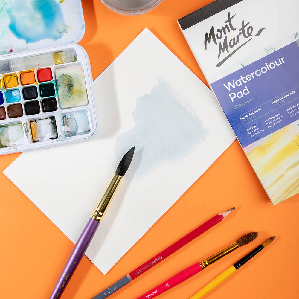 Artist Watercolour Brush Premium Round 8 - Image 7