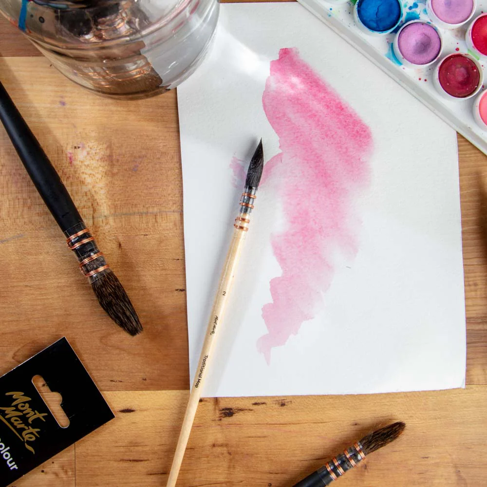 Artist Watercolour Traditional Premium Mop 2 - Image 5