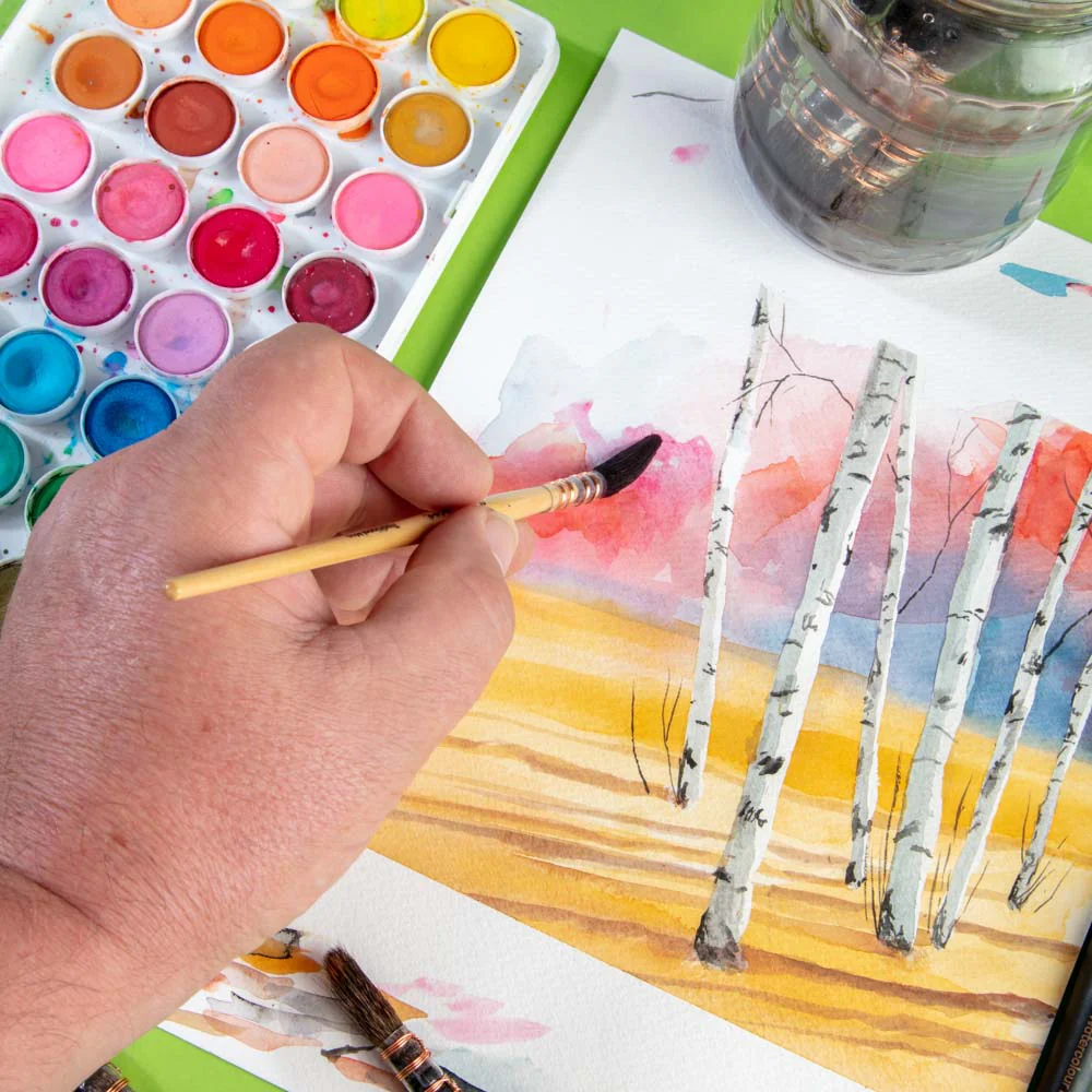 Artist Watercolour Traditional Premium Mop 2 - Image 6