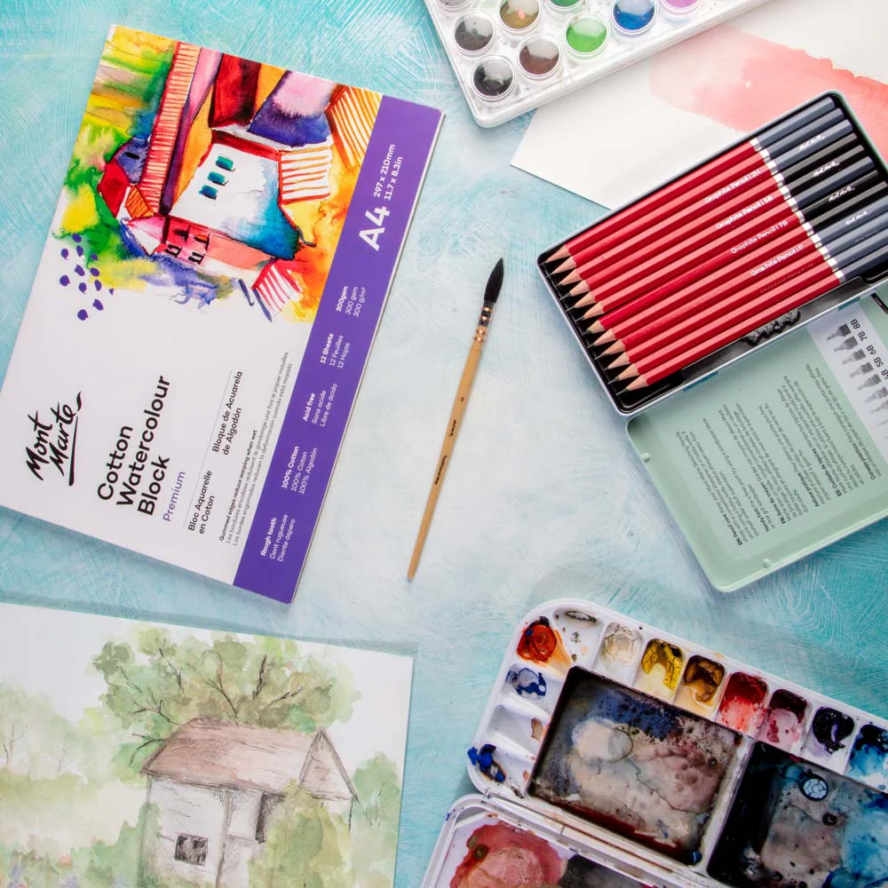 Artist Watercolour Traditional Premium Mop 2 - Image 8