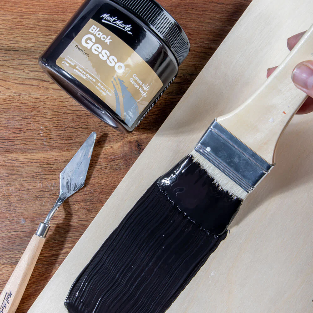 Black Gesso 500ml (16.9 US fl.oz) - Image 5