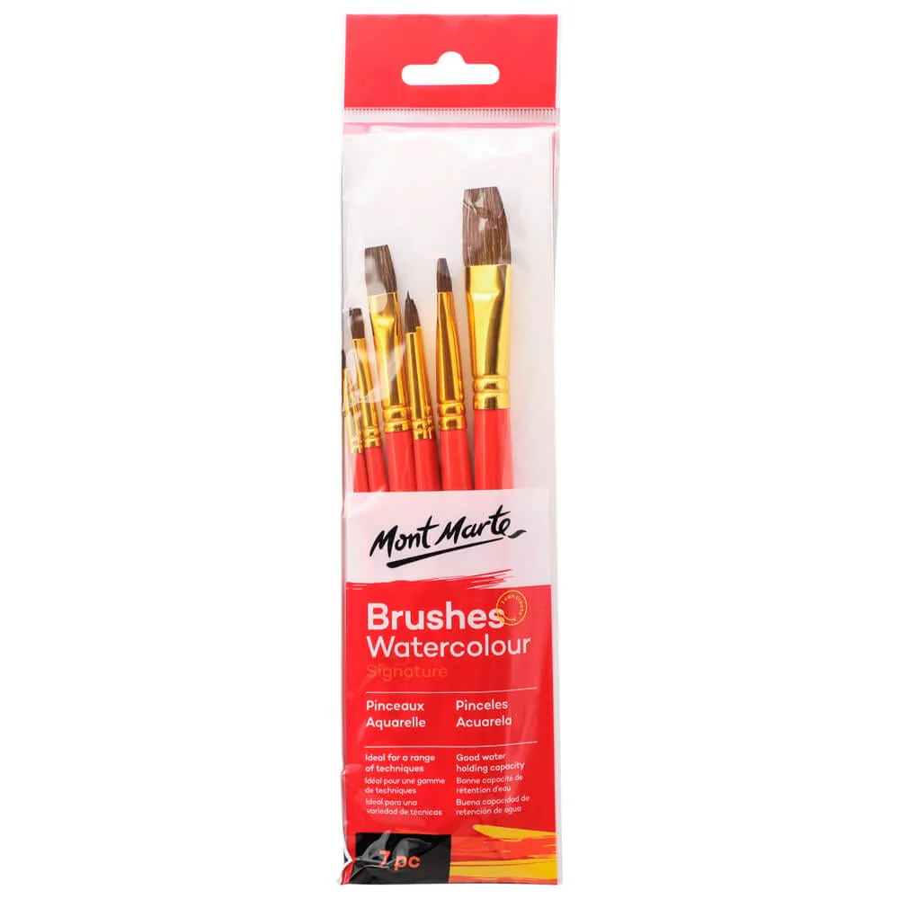 Watercolour Brushes Signature 7pc