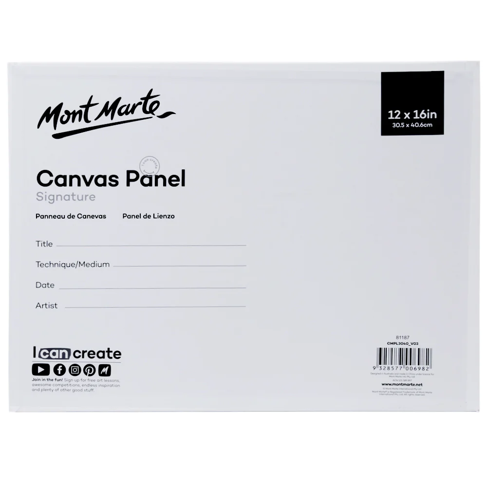 Canvas Panel Signature 1pc 30.5 x 40.6cm (12 x 16in) - Image 3