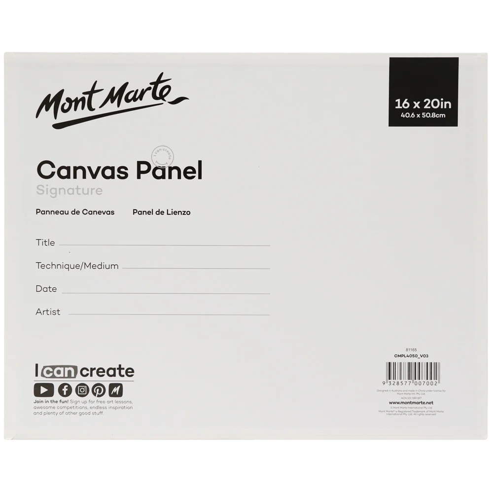 Canvas Panel Signature 1pc 40.6 x 50.8cm (16 x 20in) - Image 2