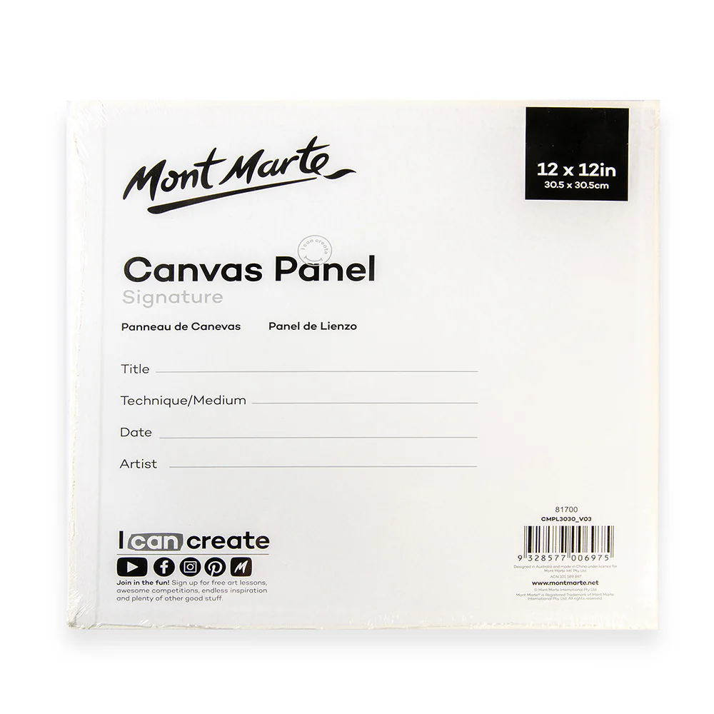 Canvas Panels Signature 2pc 30.5 x 30.5cm (12 x 12in) - Image 4