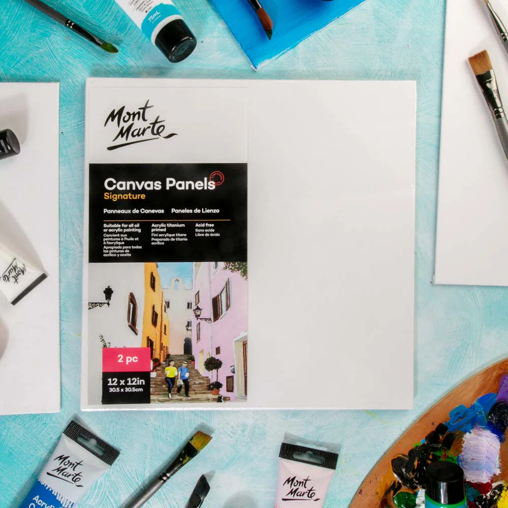 Canvas Panels Signature 2pc 30.5 x 30.5cm (12 x 12in) - Image 7