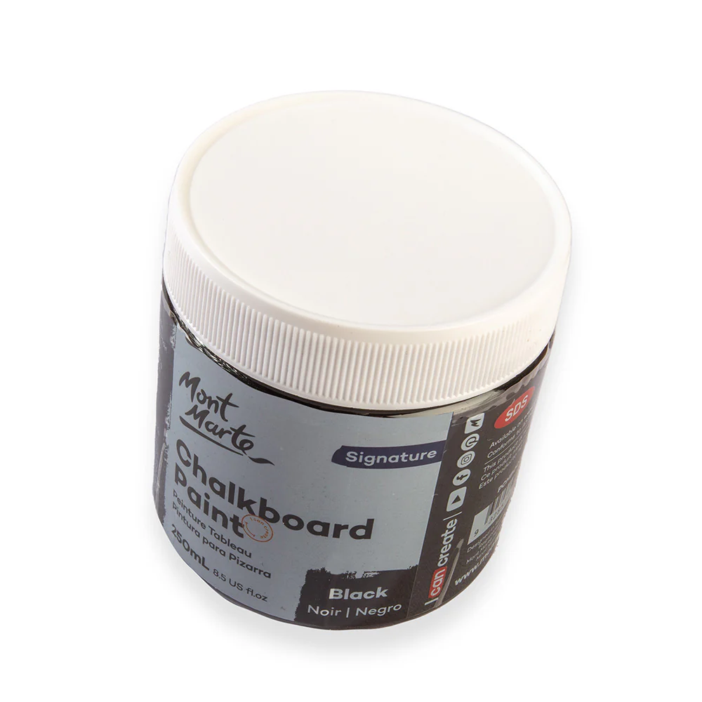 Chalkboard Paint Signature 250ml (8.45oz) - Black - Image 3
