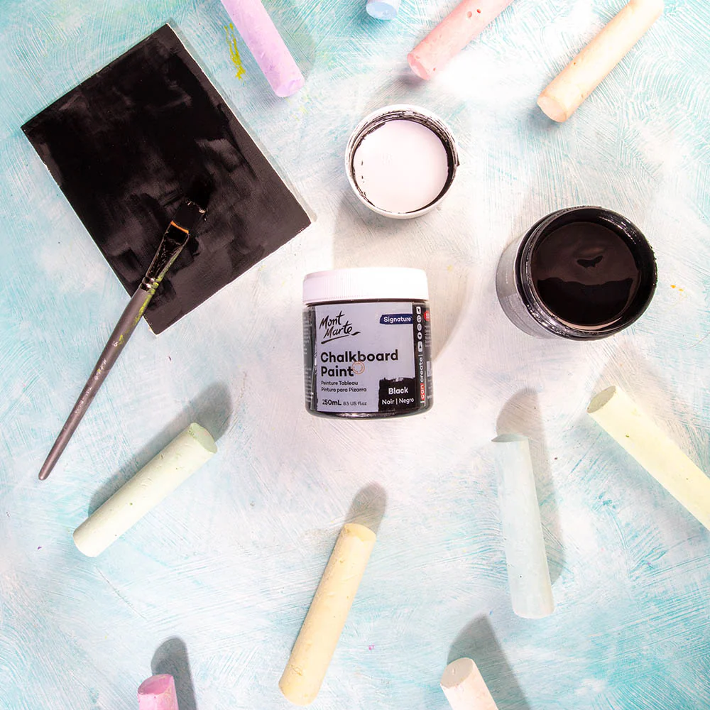 Chalkboard Paint Signature 250ml (8.45oz) - Black - Image 9