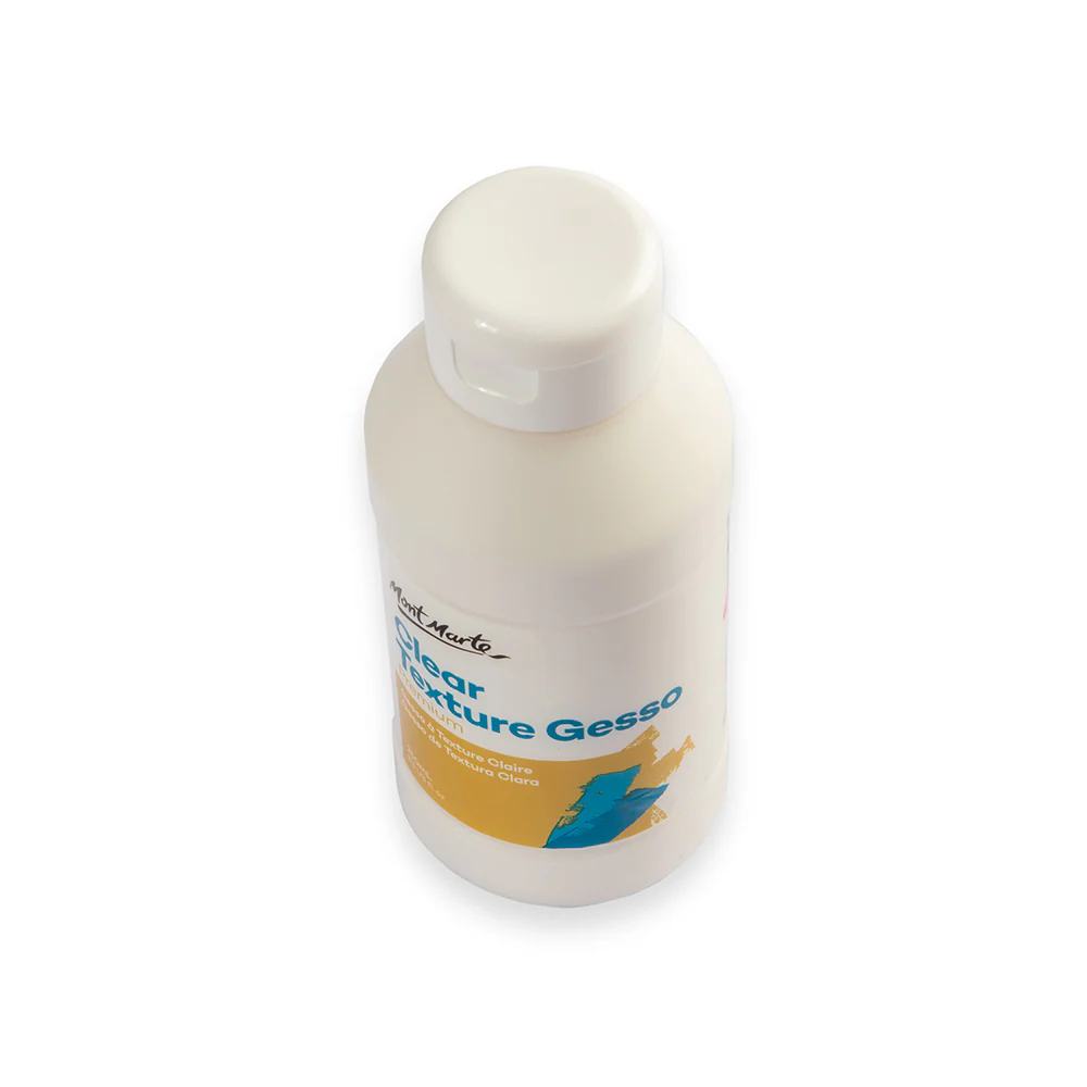 Clear Texture Gesso Premium 250ml (8.5oz) - Image 3