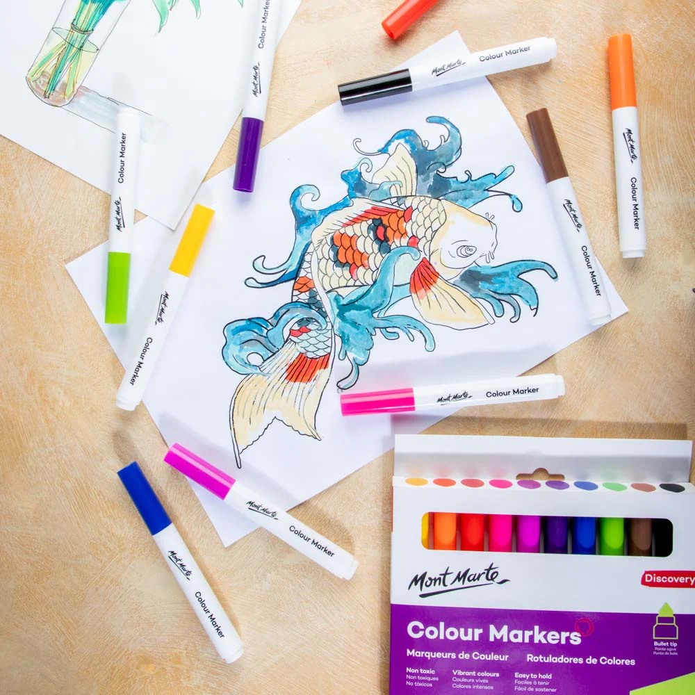 Colour Markers Discovery 10pc - Image 8