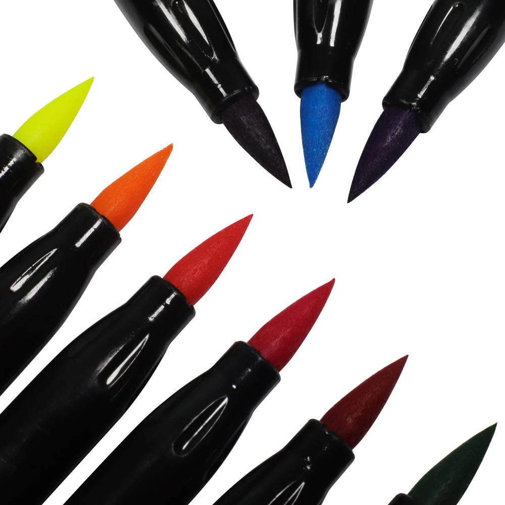 Colouring Brush Markers Signature 12pc - Image 5