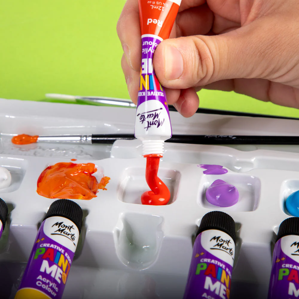 Creative Kids Paint Me Canvas Set 9pc - Queen Bee - Image 7