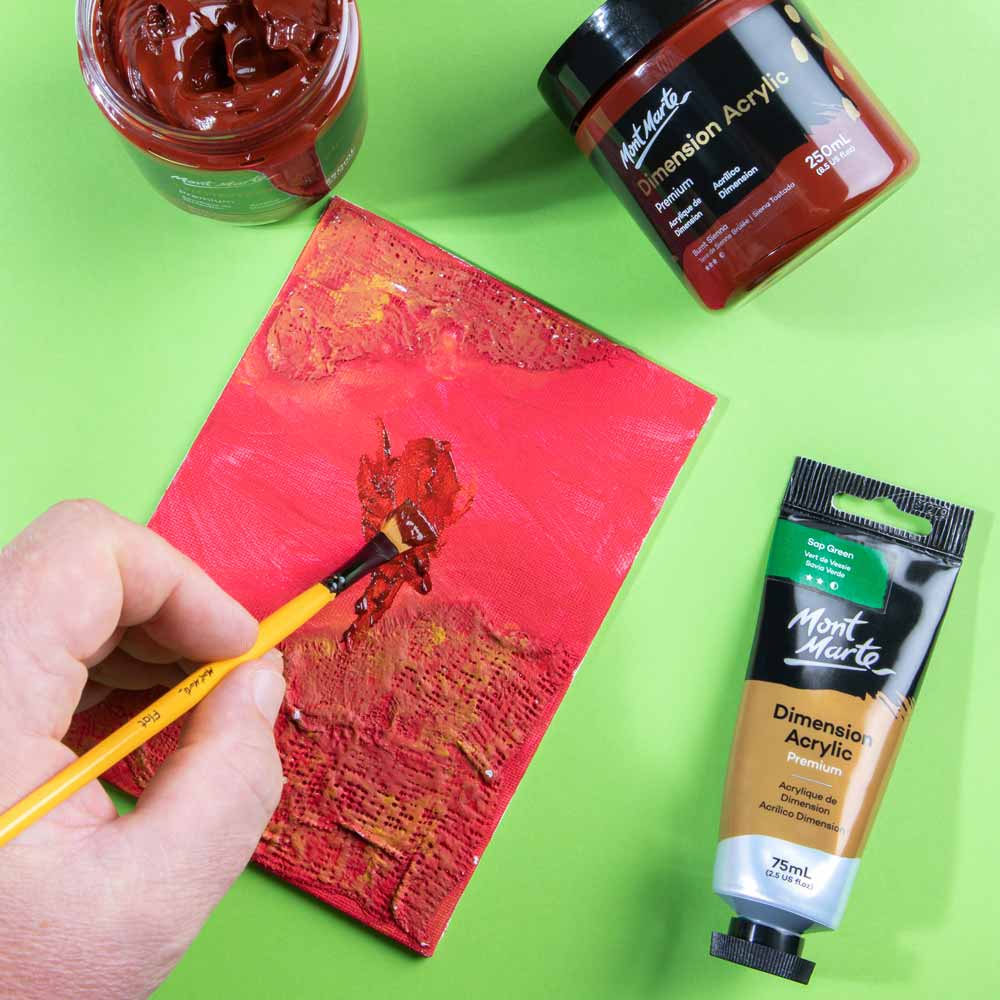 Dimension Acrylic Premium 250ml (8.5 US fl.oz) - Burnt Sienna - Image 7
