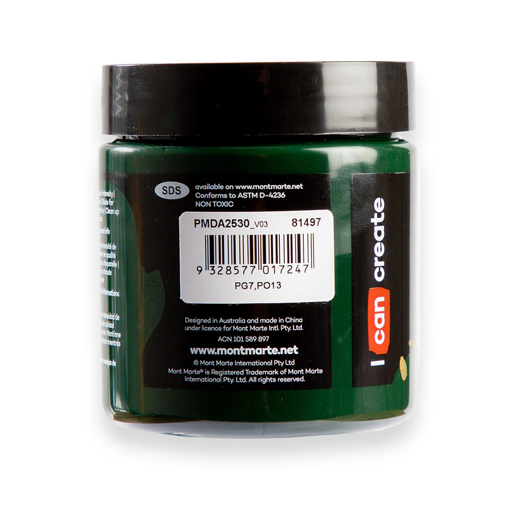 Dimension Acrylic Premium 250ml (8.5 US fl.oz) - Hookers Green Deep - Image 4