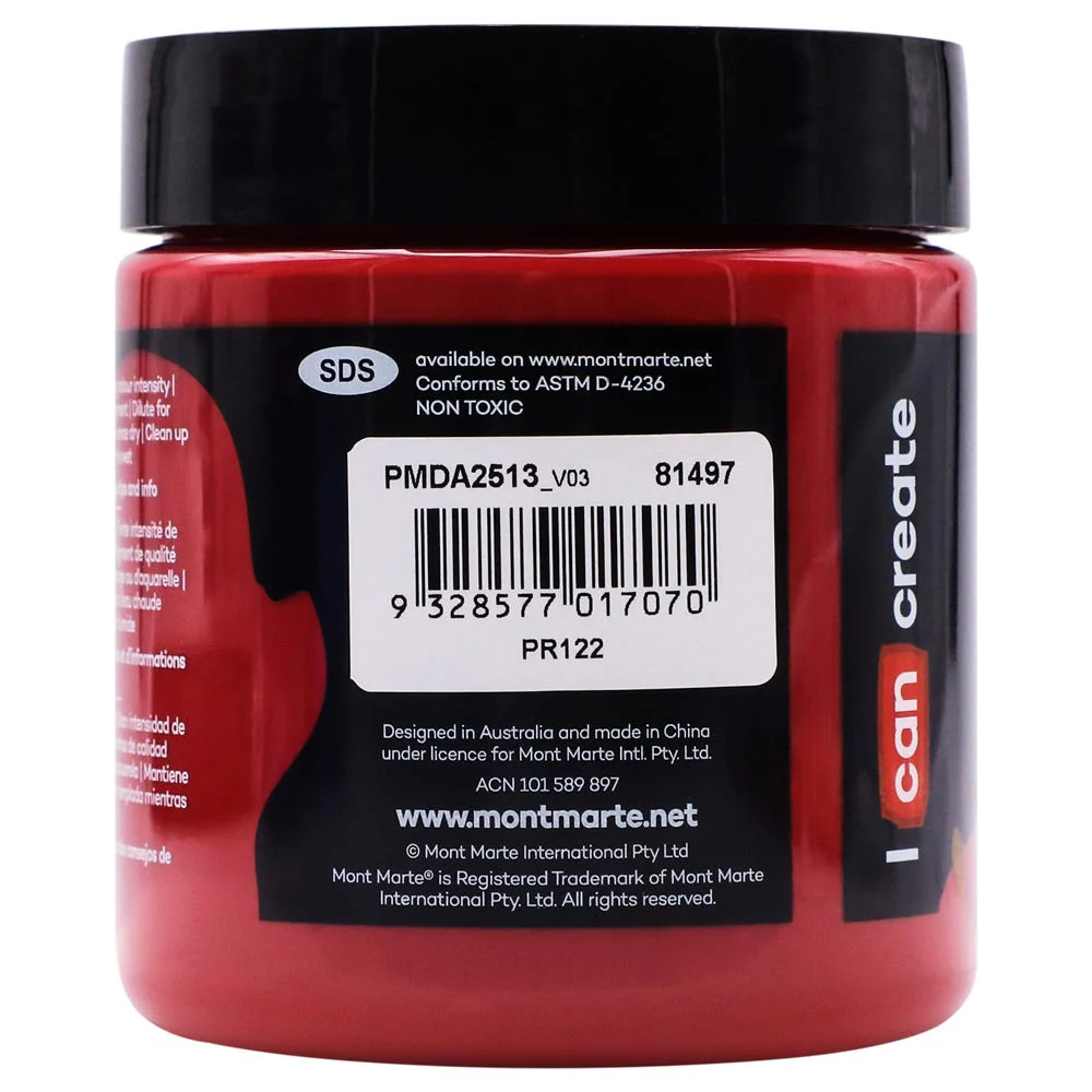 Dimension Acrylic Premium 250ml (8.5 US fl.oz) - Magenta - Image 2