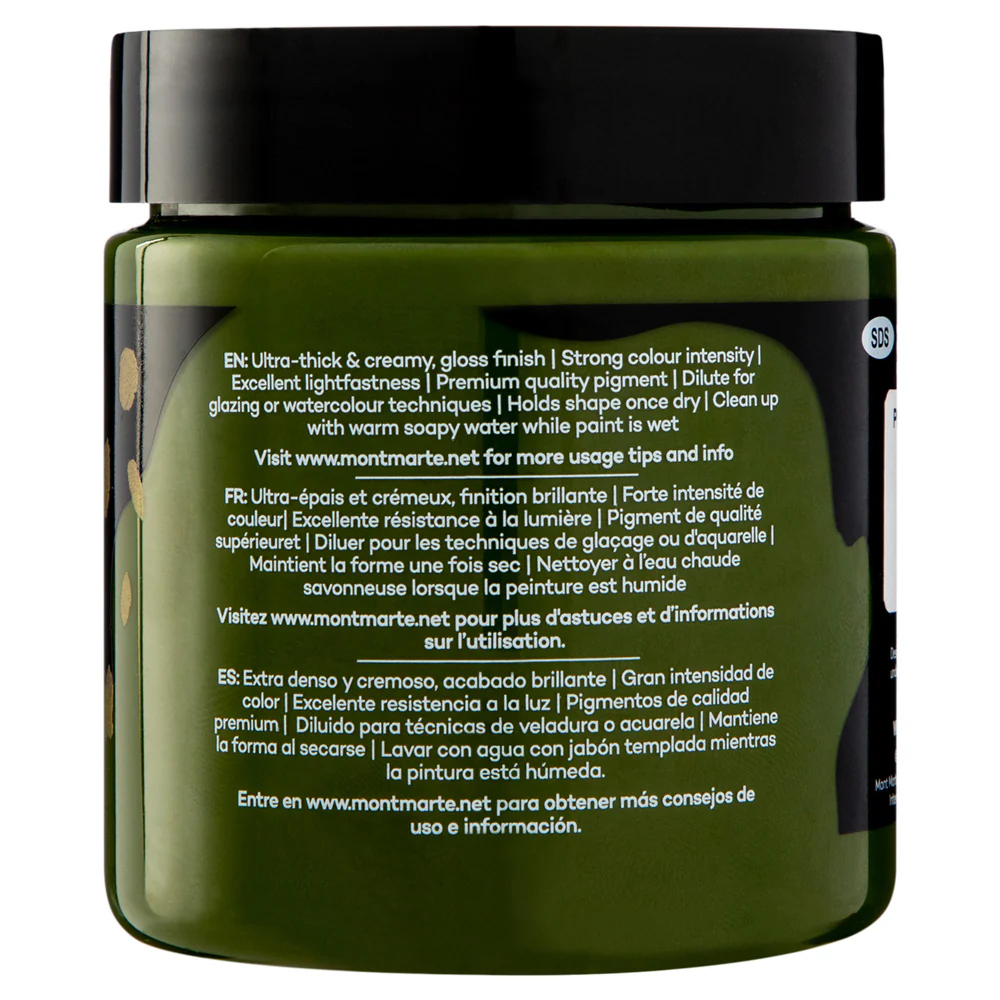 Dimension Acrylic Premium 250ml (8.5 US fl.oz) - Olive Green - Image 3