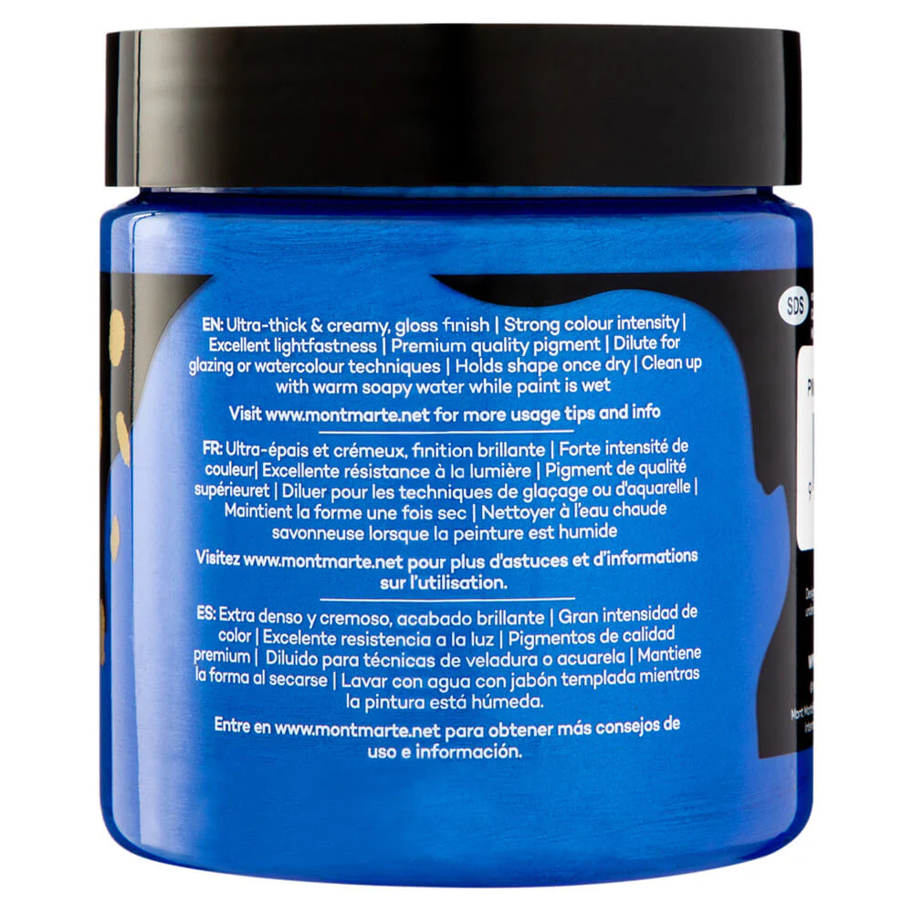 Dimension Acrylic Premium 250ml (8.5 US fl.oz) - Pearl Sapphire - Image 3