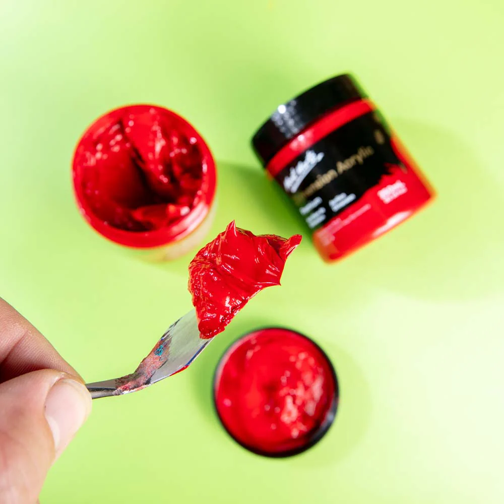 Dimension Acrylic Premium 250ml (8.5 US fl.oz) - Permanent Red - Image 10