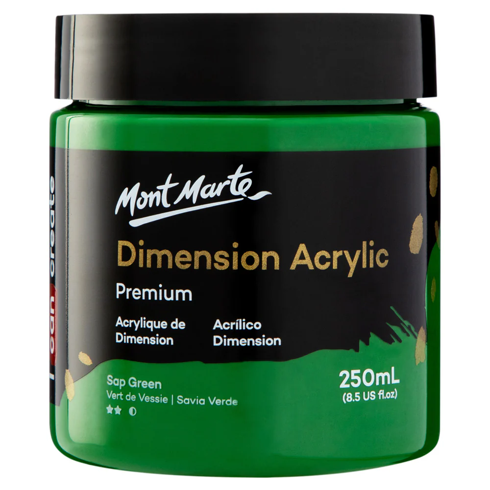 Dimension Acrylic Premium 250ml (8.5 US fl.oz) - Sap Green