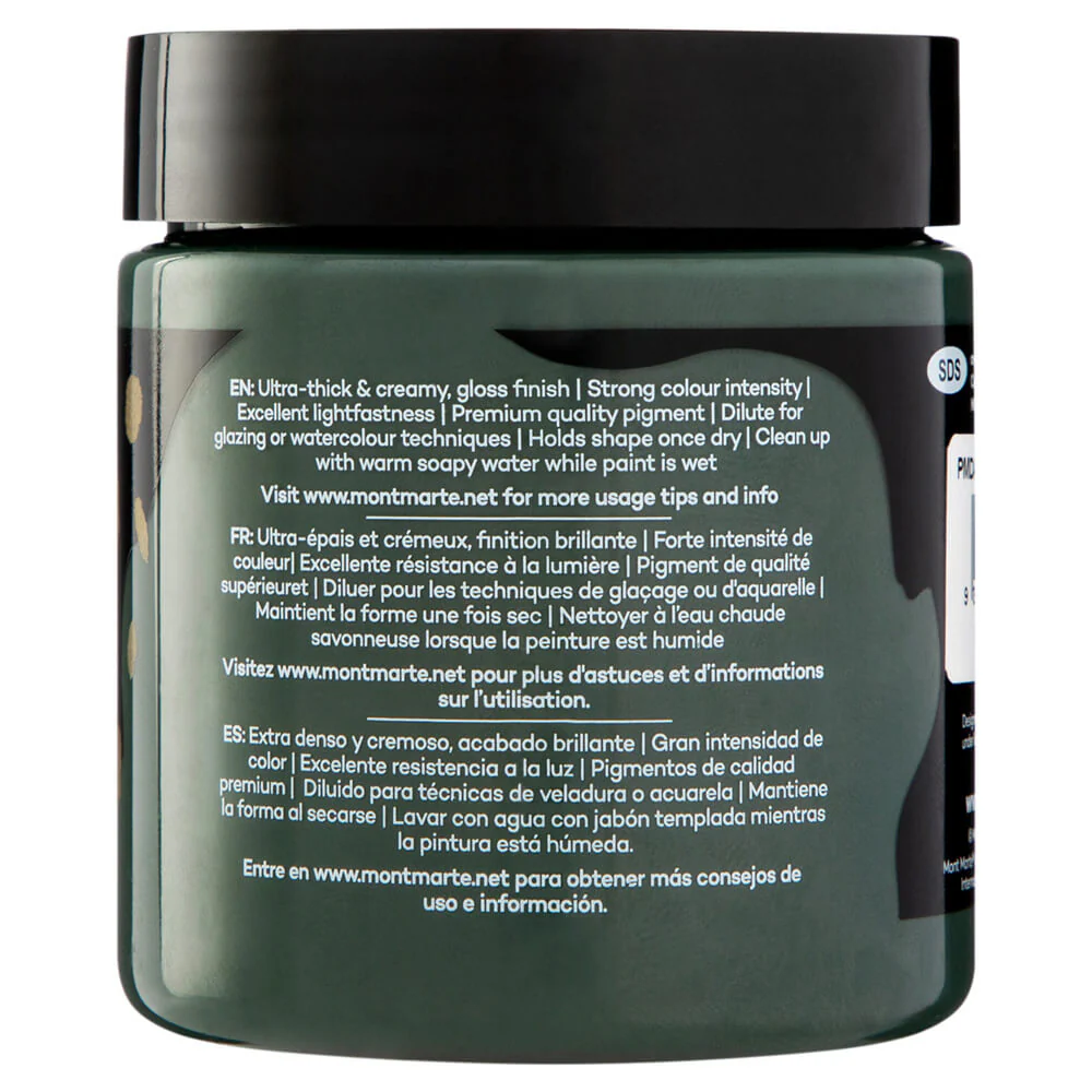 Dimension Acrylic Premium 250ml (8.5 US fl.oz) - Terre Verte - Image 3