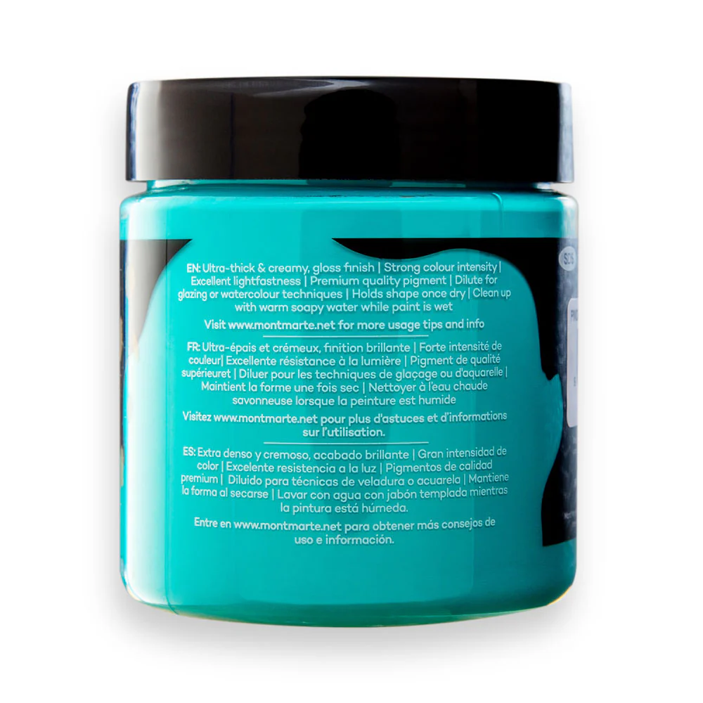 Dimension Acrylic Premium 250ml (8.5 US fl.oz) - Turquoise - Image 3